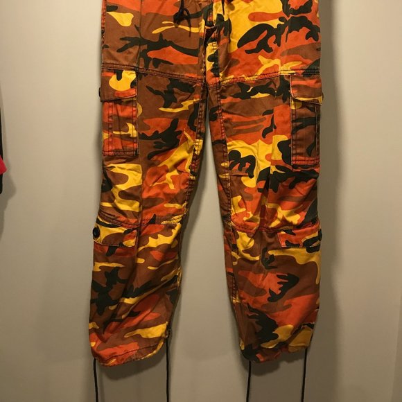Rothco camouflage orange cargo pants - Picture 3 of 7